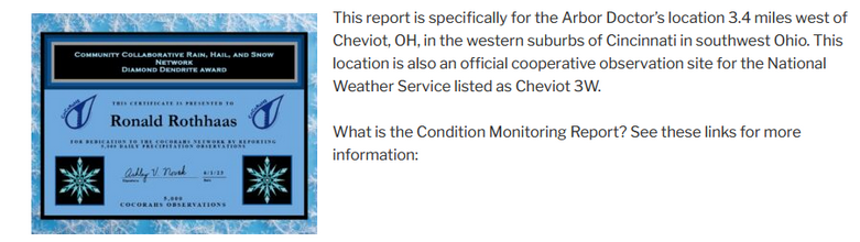 Condition monitoring info